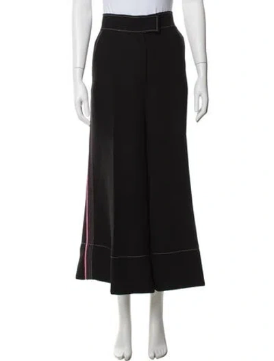 Pre-owned Roksanda Wide Leg Pants In Black