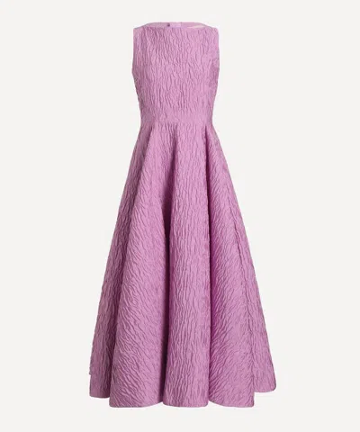 Roksanda Women's Tera Midi Dress In Pink