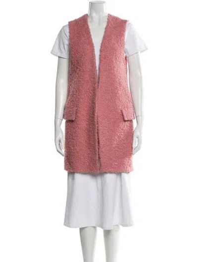 Pre-owned Roksanda Wool Coat In Pink