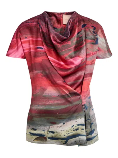 ROKSANDA ZUA DRAPED TOP