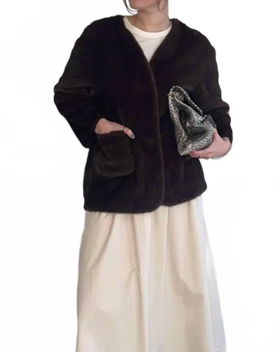 Roland Andrea Cardigan In Brown