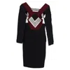 Roland Mouret 2015 Knee Length Dress In Black Polyester In Black