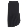 Roland Mouret Black Pleated Skirt
