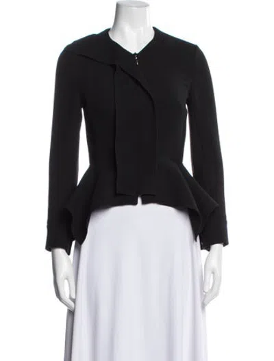 Pre-owned Roland Mouret Blazer In Black