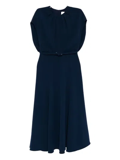 Roland Mouret Cady Crepe Dress In Black