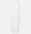 Roland Mouret Cady Midi Dress In White