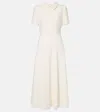 Roland Mouret Cady Midi Dress In White