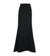 Roland Mouret Cady Train Maxi Skirt In Black