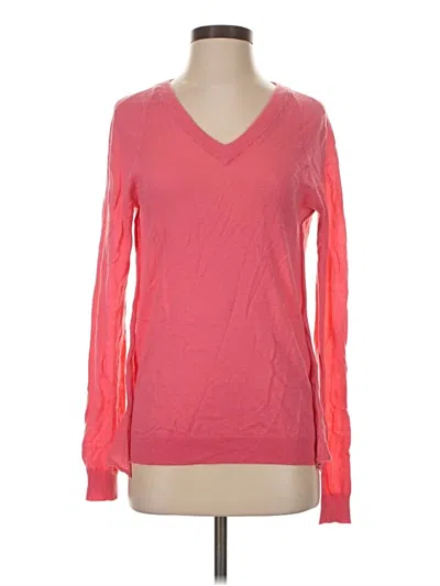 Pre-owned Roland Mouret Cashmere Pullover Sweater In Pink