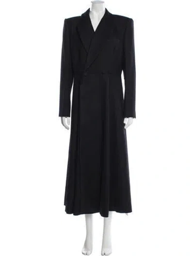 Pre-owned Roland Mouret Coat In Black