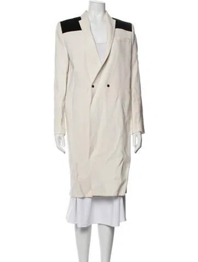 Pre-owned Roland Mouret Coat In Neutrals
