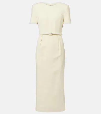 Roland Mouret Cocktailkleid Aus Wolle In Gelb 