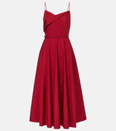 Roland Mouret Cotton Poplin Midi Dress