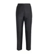 Roland Mouret Crepe Cady Straight Trousers In Black