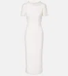 Roland Mouret Crêpe Cocktail Dress In White