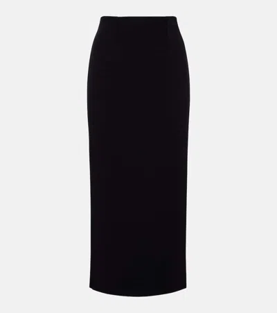 Roland Mouret Crêpe Pencil Skirt In Black