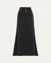 Roland Mouret Crystal Maxi Skirt In Black