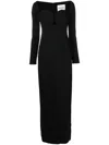 Roland Mouret Cut-out Cady Maxi Dress With Fitted Silhouette