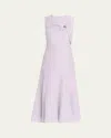 Roland Mouret Midikleid Mit Knotendetail
