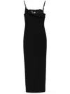 Roland Mouret Verziertes Krepp-abendkleid In Schwarz