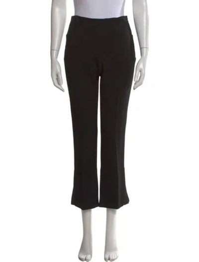 Pre-owned Roland Mouret Flared Pants In Black