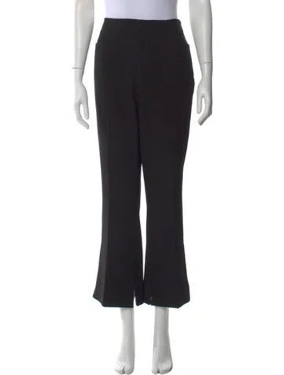 Pre-owned Roland Mouret Flared Pants In Black