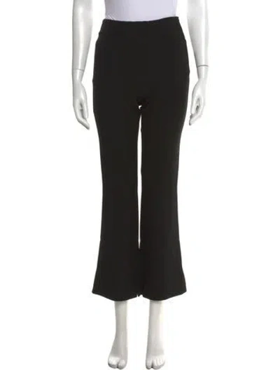 Pre-owned Roland Mouret Flared Pants In Black