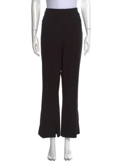 Pre-owned Roland Mouret Flared Pants In Multi