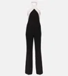 Roland Mouret Cady Halterneck Jumpsuit In Black