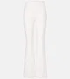 Roland Mouret High-rise Flared Pants In White