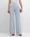 ROLAND MOURET HIGH-RISE STRAIGHT-LEG CREPE TROUSERS