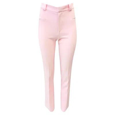 Pre-owned Roland Mouret High-waisted Tailored Trousers In Pink