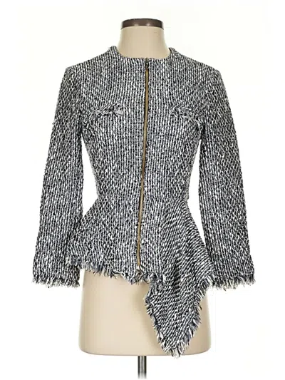 Pre-owned Roland Mouret Jacket In Silver