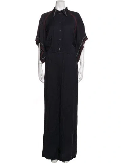 Pre-owned Roland Mouret Jumpsuit In Blue