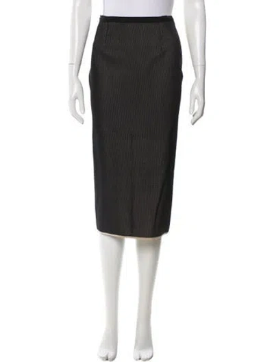 Pre-owned Roland Mouret Knee-length Skirt In Black