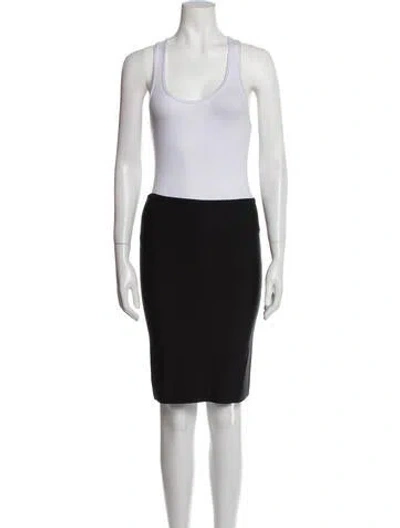 Pre-owned Roland Mouret Knee-length Skirt In Black