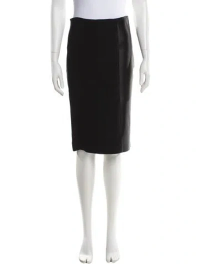Pre-owned Roland Mouret Knee-length Skirt In Black