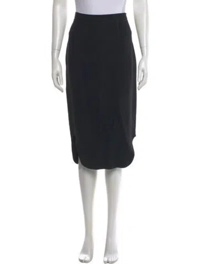 Pre-owned Roland Mouret Knee-length Skirt In Black