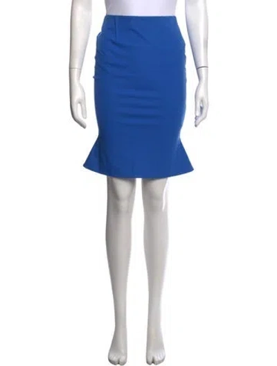 Pre-owned Roland Mouret Knee-length Skirt In Blue