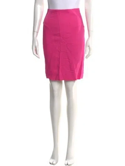 Pre-owned Roland Mouret Knee-length Skirt In Pink