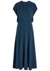 Roland Mouret Light Cady Crepe Midi Dress