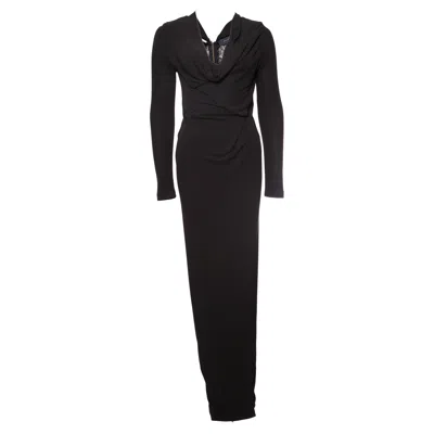 Pre-owned Roland Mouret , Long Black Evening Dress.
