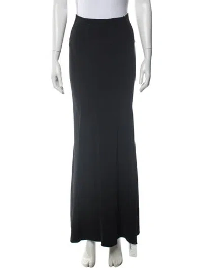 Pre-owned Roland Mouret Long Skirt In Black