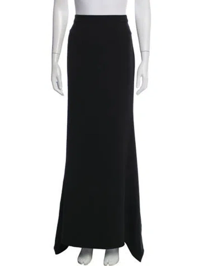 Pre-owned Roland Mouret Long Skirt W/ Tags In Black