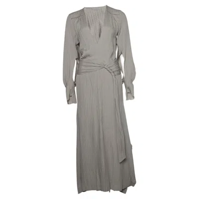 Pre-owned Roland Mouret , Maxi Dress In Mint Green