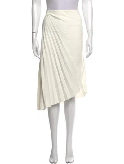 Pre-owned Roland Mouret Midi Length Skirt In Neutrals