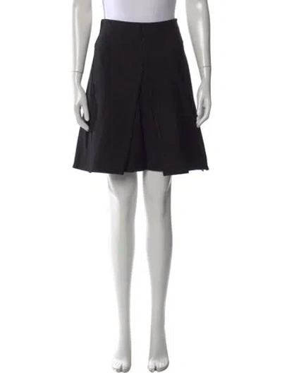 Pre-owned Roland Mouret Mini Skirt In Black