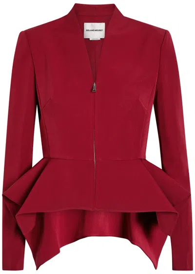 ROLAND MOURET ROLAND MOURET PANELLED CREPE JACKET