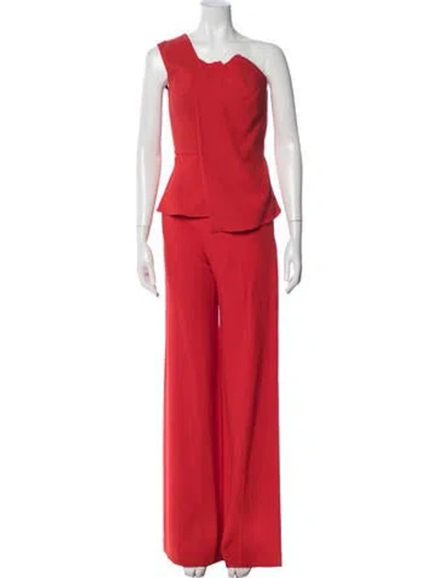 Pre-owned Roland Mouret Pant Set In Orange