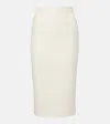 Roland Mouret Pencil Boucle Midi Skirt